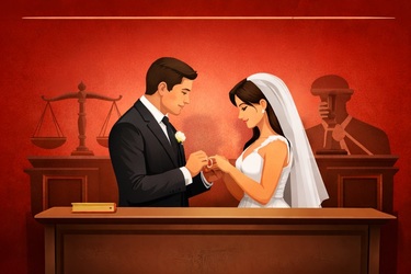 court marriage banner
